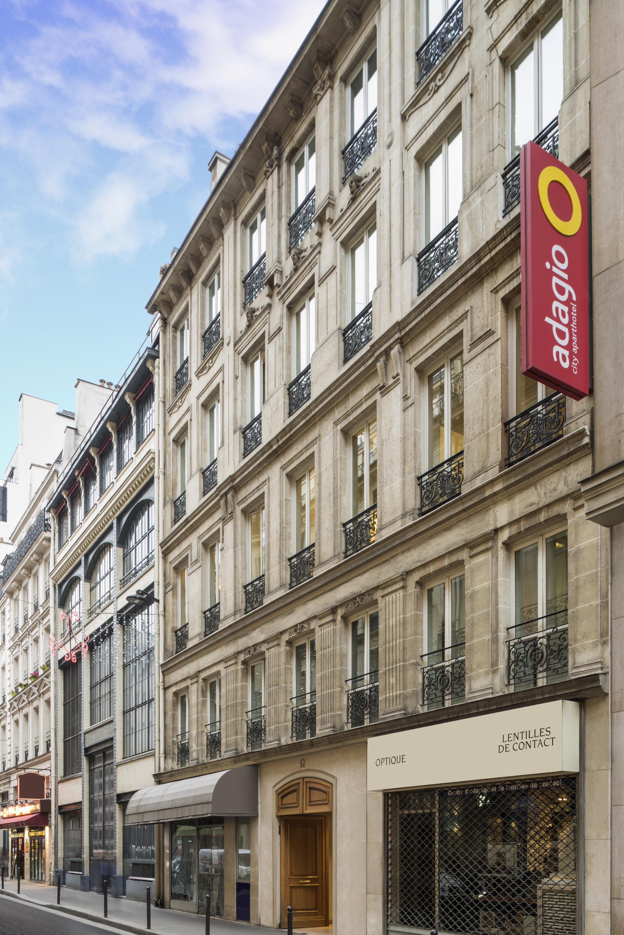 Aparthotel Adagio Paris Opera Eksteriør bilde