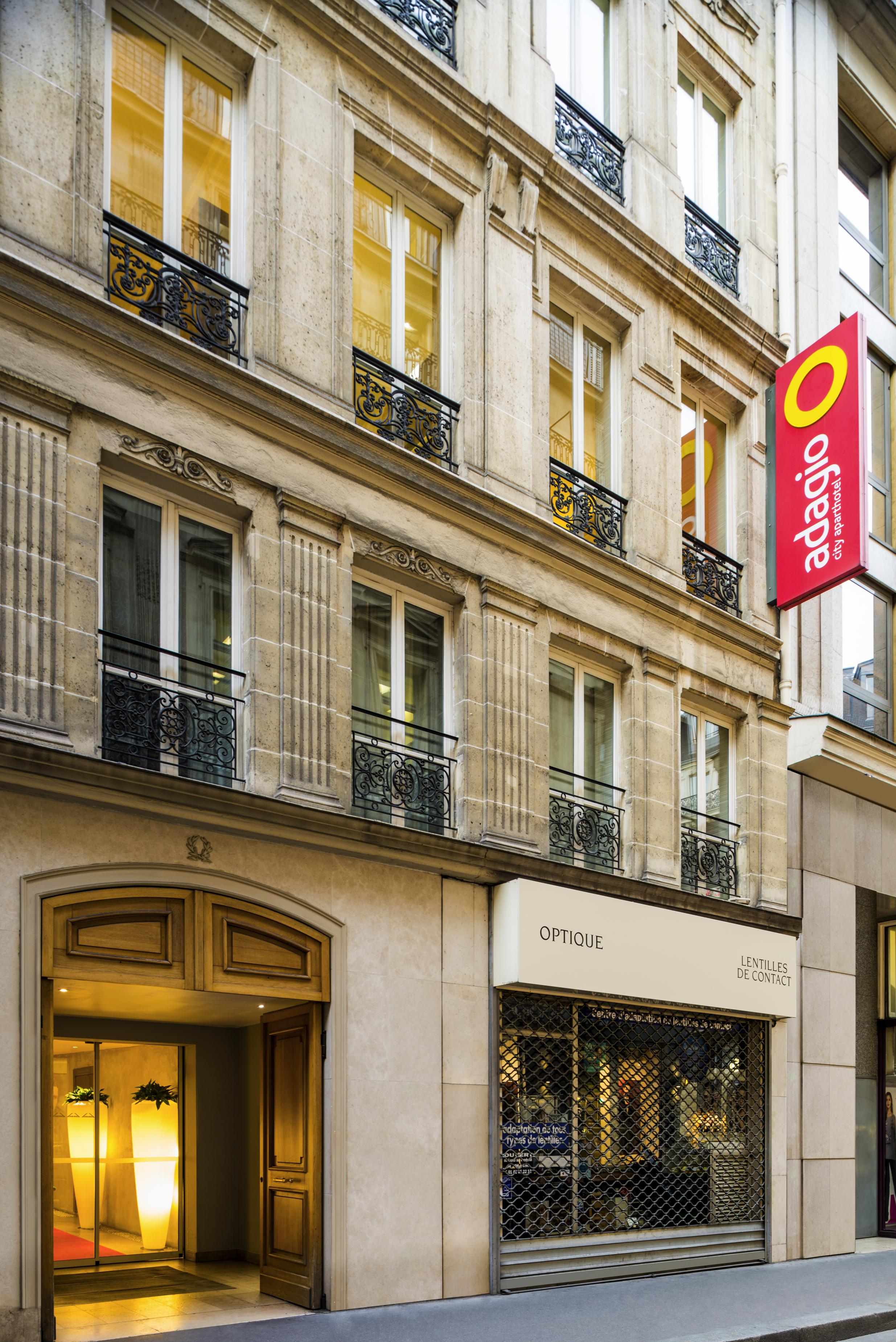 Aparthotel Adagio Paris Opera Eksteriør bilde